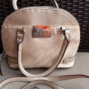 Dana Buchman Cream Colored Satchel